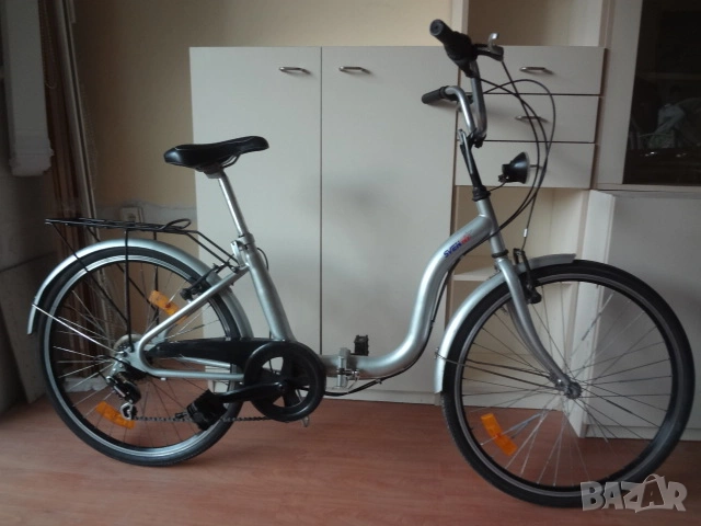 Сгъваем немски велосипед 26 инча с ниска рамка и скорости, снимка 8 - Велосипеди - 53525890