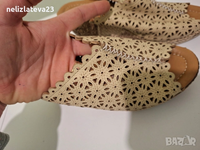 Нови дамски чехли от български производител, снимка 2 - Чехли - 53154974