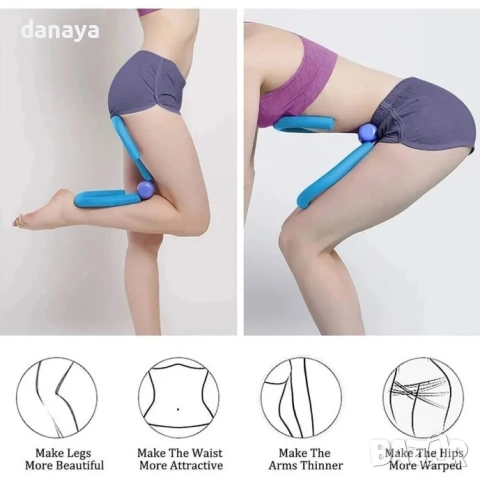 6456 Фитнес уред за бедра и ръце Пеперуда, снимка 5 - Спортна екипировка - 53723005