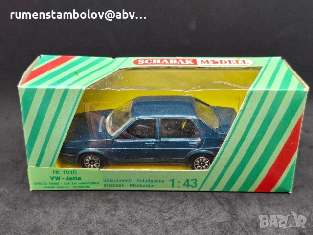VW Jetta MK II, Schabak, 1:43, снимка 10 - Колекции - 53621486