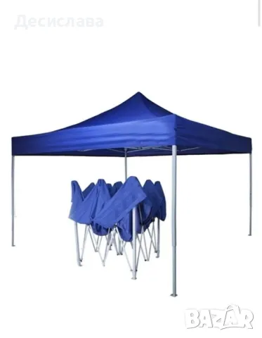 Сгъваема квадратна градинска шатра тип хармоника, снимка 9 - Градински мебели, декорация  - 48428638