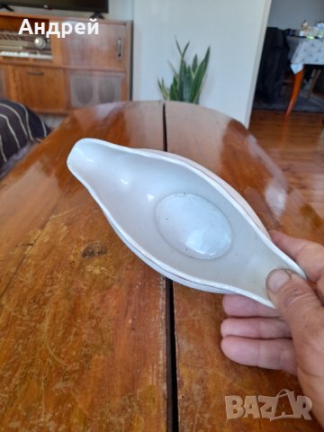 Стара порцеланова сосиера #7, снимка 6 - Други ценни предмети - 44311580