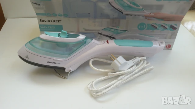 SilverCrest steam brush, парочистачка и ютия за дрехи, снимка 5 - Ютии - 50783603