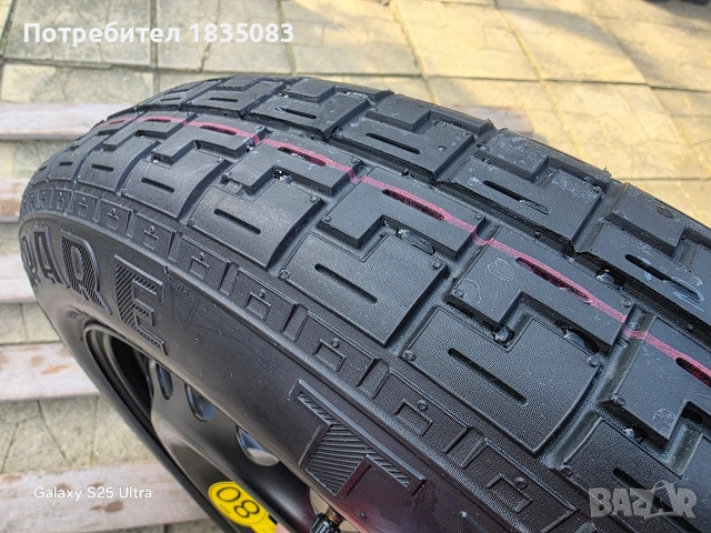 Резервна гума/патерица 16ка 5х10з Ford, Volvo, Jaguar, снимка 3 - Гуми и джанти - 53811053