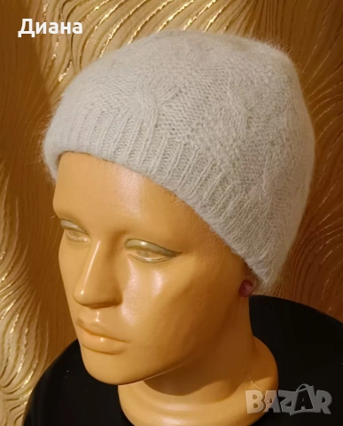 Дамски шапки-ръчно плетиво, снимка 9 - Шапки - 52945137