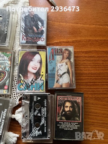 Попфолк касети с автографи, снимка 1 - Аудио касети - 41463390