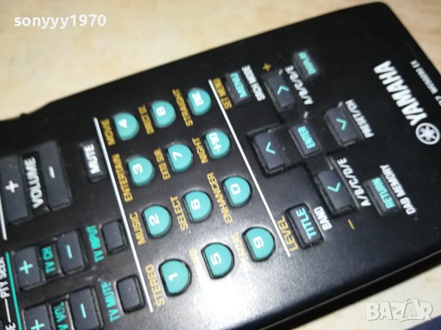 YAMAHA AUDIO REMOTE 2306232059, снимка 5 - Ресийвъри, усилватели, смесителни пултове - 41334900