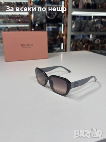 Miu Miu Слънчеви Очила С UV Защита С Подарък🎁Калъф - Различни Цветове Код SK1048, снимка 2 - Слънчеви и диоптрични очила - 53776576