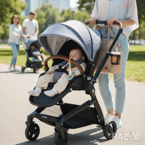 Бебешка количка 3 в 1, Zizito Harmony Lux, снимка 18 - Други стоки за дома - 51895227