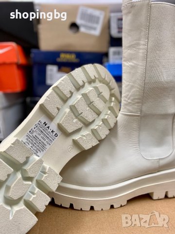 Дамски ботуши NA-KD естествена кожа, снимка 3 - Дамски ботуши - 42190855