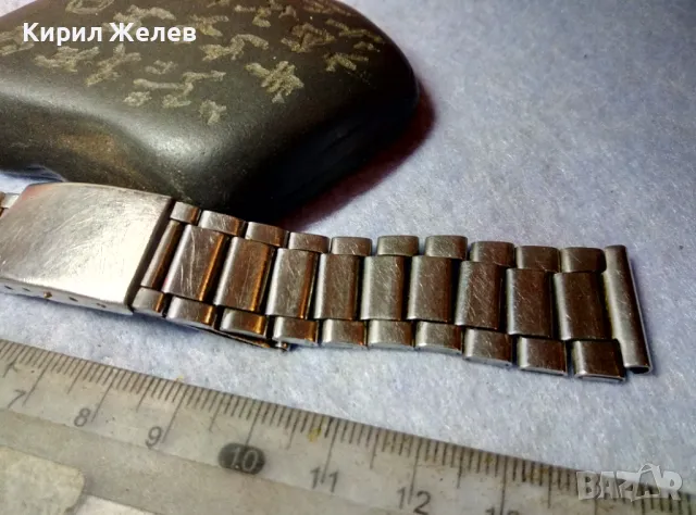 КЛАСИЧЕСКА ВЕРИЖКА от БЛАГОРОДНА НЕРЪЖДАЕМА СТОМАНА За МЪЖКИ РЪЧЕН ЧАСОВНИК 49848, снимка 6 - Каишки за часовници - 48707935