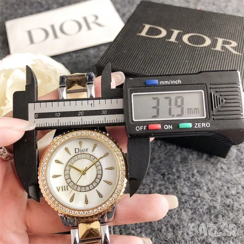 Дамски ръчен часовник Dior, бижу, часовник Диор, дамски часовник, снимка 8 - Дамски - 52221097