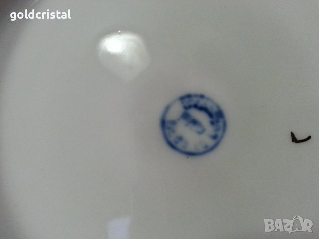 Стар български порцелан детски комплект за хранене , снимка 2 - Антикварни и старинни предмети - 41776186