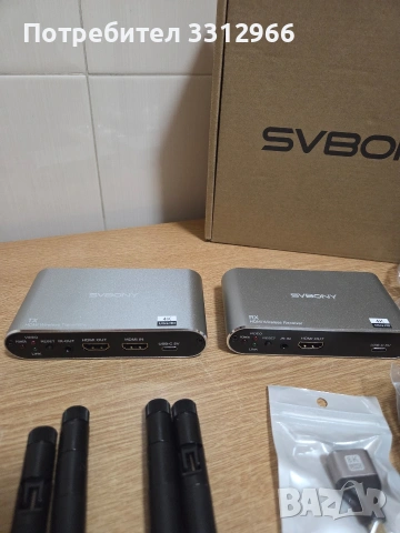 SVBONY TransAir2 (модел ST3) е безжична система за предаване на видеосигнал , снимка 3 - Друга електроника - 53780866