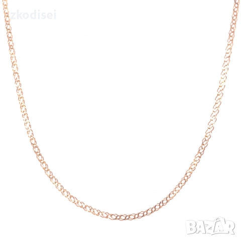 Златен синджир 2,44гр. 50,0см. 14кр. проба:585 модел:34635-5, снимка 2 - Колиета, медальони, синджири - 52444305