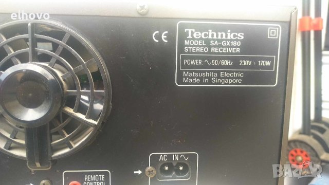 Ресивър Technics SA-GX180#1, снимка 11 - Ресийвъри, усилватели, смесителни пултове - 42087502