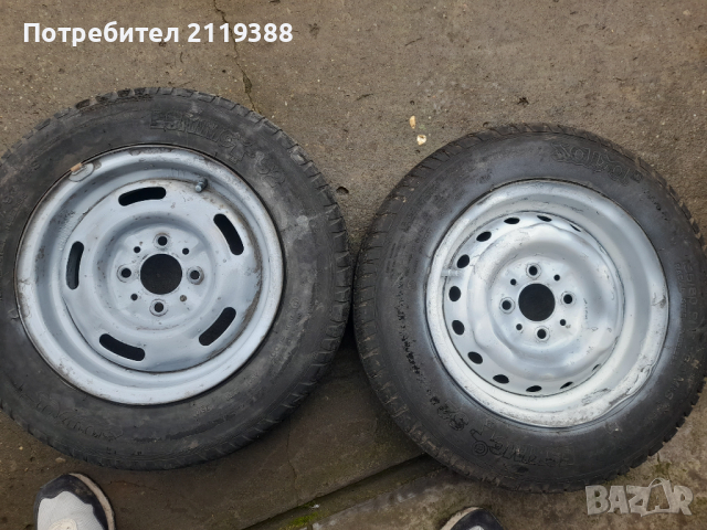 Джанти с гуми за ВАЗ, снимка 2 - Гуми и джанти - 44571169