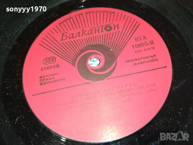 СВЕТОВЕН ХИТ ПАРАД-ПЛОЧА 1206251149, снимка 10 - Грамофонни плочи - 50640064