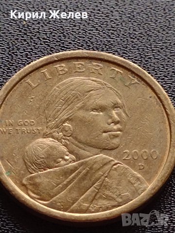 Монета 1 долар 2000г. САЩ Сакагавеа долар за КОЛЕКЦИЯ 37772, снимка 8 - Нумизматика и бонистика - 40767454
