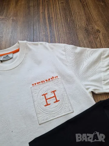 Страхотна мъжка тениска HERMES размер S M L XL 2XL , снимка 4 - Тениски - 50396525