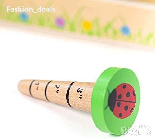 Нов комплект дървени играчки градински инструменти деца подарък, снимка 3 - Образователни игри - 40704018