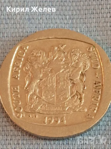 Монета 5 ранд 1994г. Южна Африка за КОЛЕКЦИЯ ДЕКОРАЦИЯ 30054, снимка 3 - Нумизматика и бонистика - 48857733