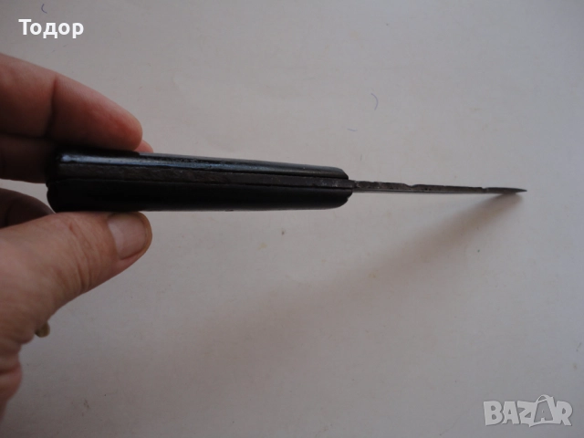 Старинен габровски нож , снимка 4 - Ножове - 52672809