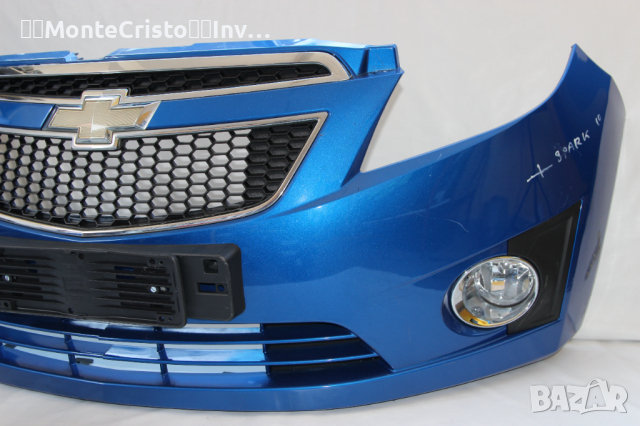 Предна броня Chevrolet Spark (2010-2013г.) / Шевролет Спарк, снимка 2 - Части - 36325620