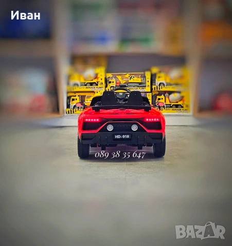 ТОП ЦЕНА!НОВО!Акумулаторна кола Chiara/LAMBORGHINI с 12V батерия,USB, снимка 7 - Коли, камиони, мотори, писти - 45420597