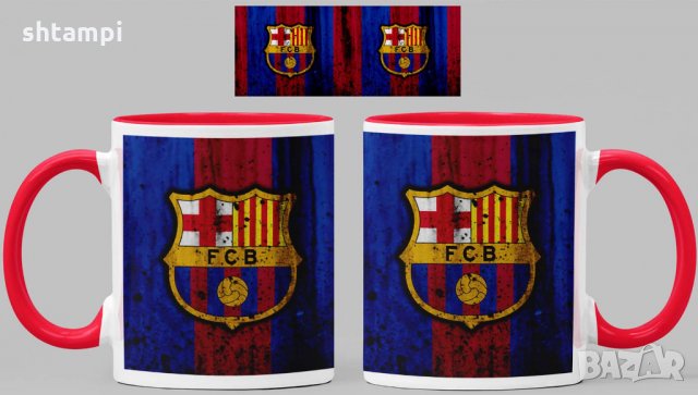 Чаша Барселона Barcelona Керамична, снимка 3 - Фен артикули - 34782963