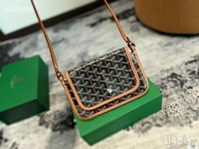 Goyard  Дамска чанта, кожа, снимка 3 - Чанти - 56265928