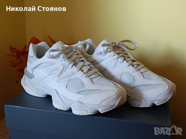 Оригинални! New Balance 9060 Triple White 