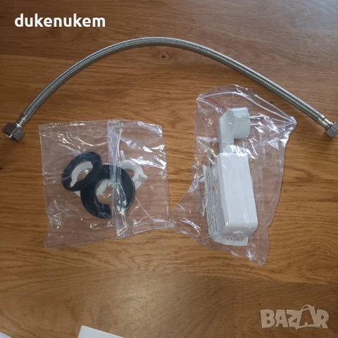 Електрически нагревателен смесител за топла вода 220V с дисплей, снимка 11 - Смесители - 52652160