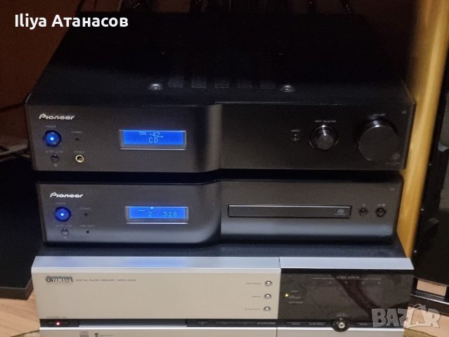 Pioneer A A6MK2-K стерео усилвател и PD D6MK2-K Super audio CD плеър с дистанционно , снимка 2 - Аудиосистеми - 39372111