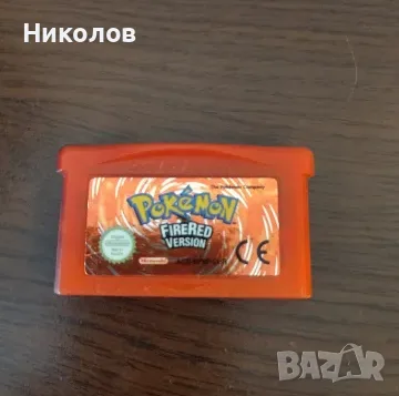 Продавам оригинална игра за Nintendo Gameboy Advance/Advance SP/DS Pokemon FireRed
