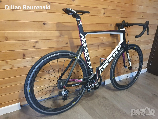 Шосеен велосипед Merida Reacto/Sram red etap, снимка 6 - Велосипеди - 53743486