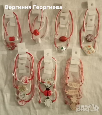 РАЗПРОДАЖБА на мартеници - решетка с над 1400 броя, снимка 3 - Други - 52902156