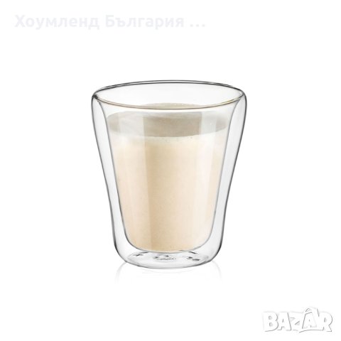 Двустенни чаши за кафе и чай с двойно дъно 2x260ml, снимка 2 - Чаши - 42077573