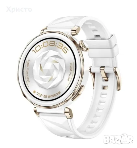 НОВ!!! Дамски смарт часовник Huawei Watch GT 5 Pro, 42mm, Бял, снимка 2 - Смарт часовници - 55728494