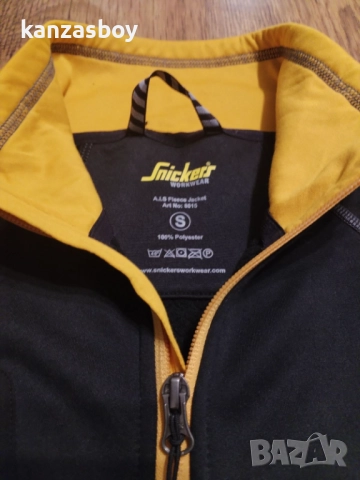 Snickers 8015 Jacket A.I.S.Fleece, Body Mapping - мъжко работно яке С , снимка 3 - Якета - 52595295