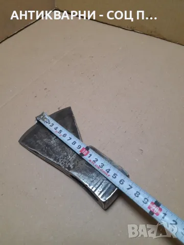 Стара Немска Брадва Топор 0.800кг. Номер 10., снимка 10 - Антикварни и старинни предмети - 48299951