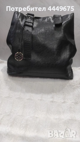 Дамска кожена чанта, снимка 3 - Чанти - 53622242