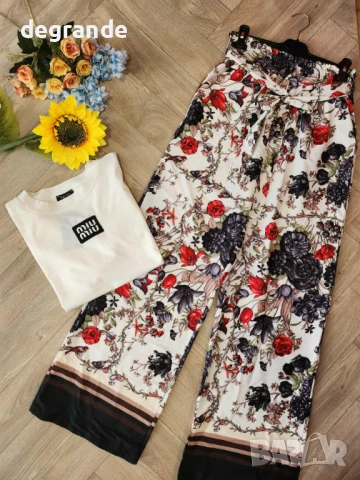 Цветен дамски панталон