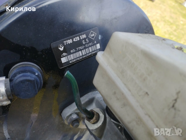 Серво усилвател със спарачна помпа  за Renault Megane Scenic (1997 - 2002), снимка 3 - Части - 53757444