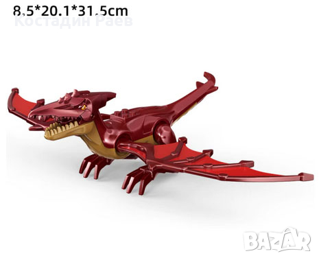 ГОЛЕМИ Динозаври Джурасик Парк от строителни блокове съвместими с ЛЕГО, снимка 13 - Конструктори - 28421480