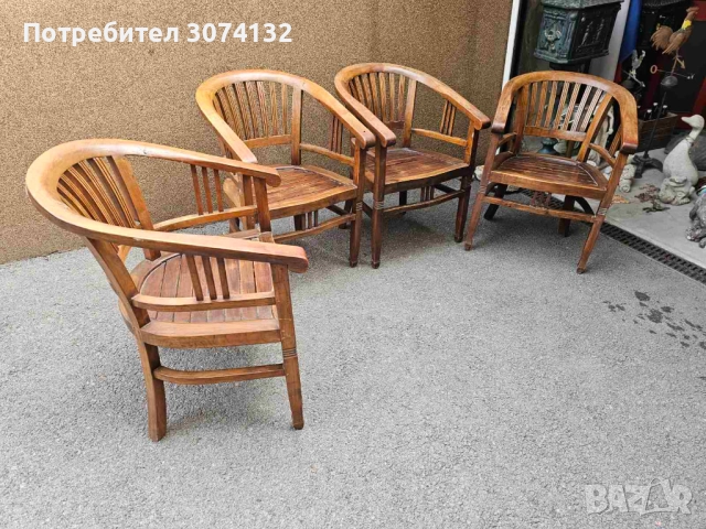 Трапезни столове с подлакътници