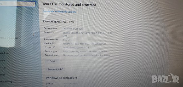 Продавам лаптоп DELL Precision M6700 Работна станция, снимка 4 - Лаптопи за работа - 41610123