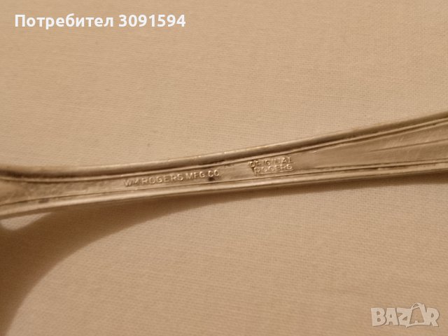 Стара лъжица за сервиране във формата на мида , снимка 4 - Антикварни и старинни предмети - 41307763