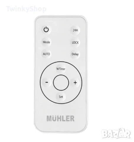 Печка вентилаторна за баня MBH-2007D, 2000W, eлектронно упраление, снимка 3 - Отоплителни печки - 48291560