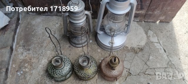Стари газови лампи, снимка 1 - Други ценни предмети - 41885799